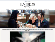 Tablet Screenshot of ernestos.com